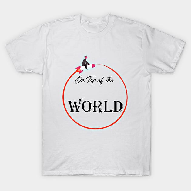 on top of the world T-Shirt by momo1978